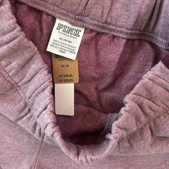 Pink Victorias Secret Varsity Tie Dye Shorts Size Medium - Picture 3 of 4